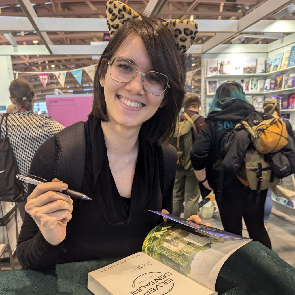 Anja Dannenberg auf der Frankfurter Buchmesse 2024