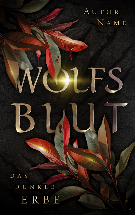 Fantasy Buchcover Premade - Wolfsblut