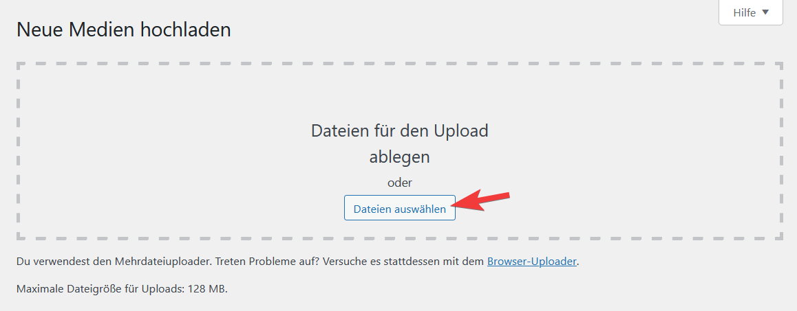 Geschützt: WordPress Mediathek
